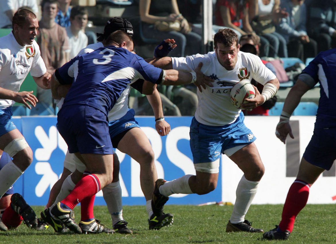 Sei Nazioni 2005, Roma, stadio Flaminio, Italia v Francia.